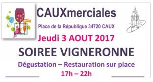 soirée vigneronne caux