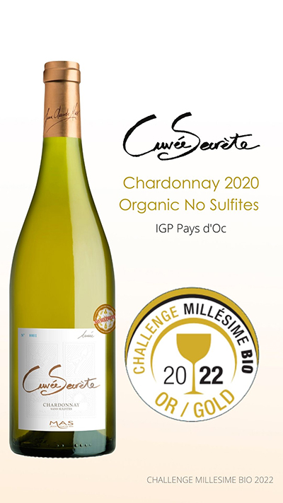 Challenge Millésime Bio - Cuvée secrète Chardonnay 2020