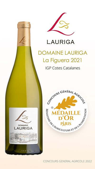 Domaine LAURIGA FIGUERA 2021_OR_CGA 2022