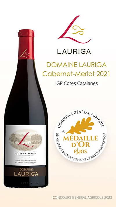 Domaine LAURIGA ROUGE 2021_OR_CGA 2022