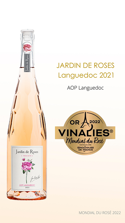 Jardin de roses Languedoc 2021 - AOP Languedoc