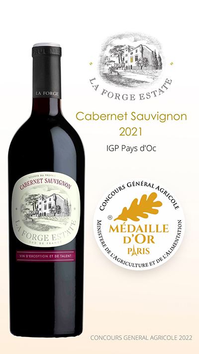 La Forge Estate Cabernet Sauvignon 2021_OR_CGA 2022 copie