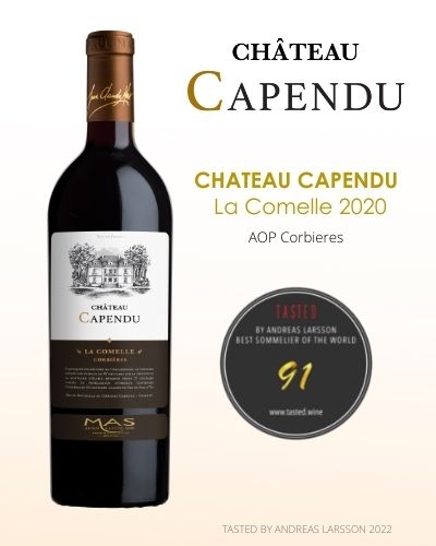 Château Capendu La Comelle 2020 AOP Corbière Andreas Larsson