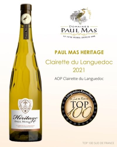 PAUL MAS_HERITAGE CLAIRETTE 2021_TOP 100