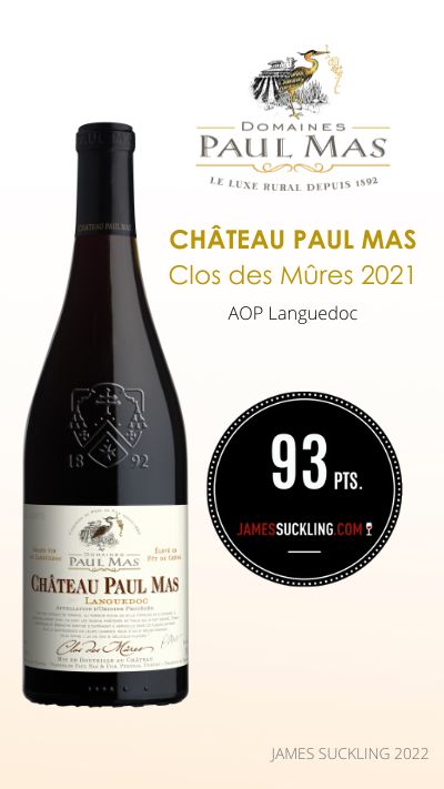 PAUL MAS RESERVE LANGUEDOC ROUGE 2021_90 PTS 