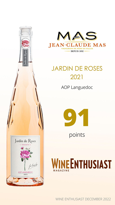 Jardin de Roses 2021 - AOP Languedoc 