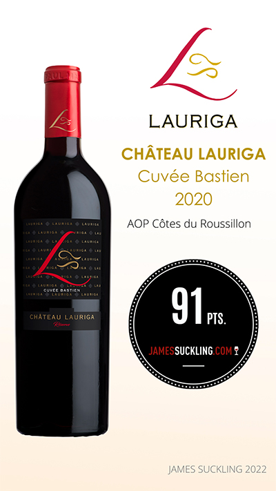 Chateau-Lauriga-Cuvee-Bastien-2020-AOP-Cotes-du-Roussillon