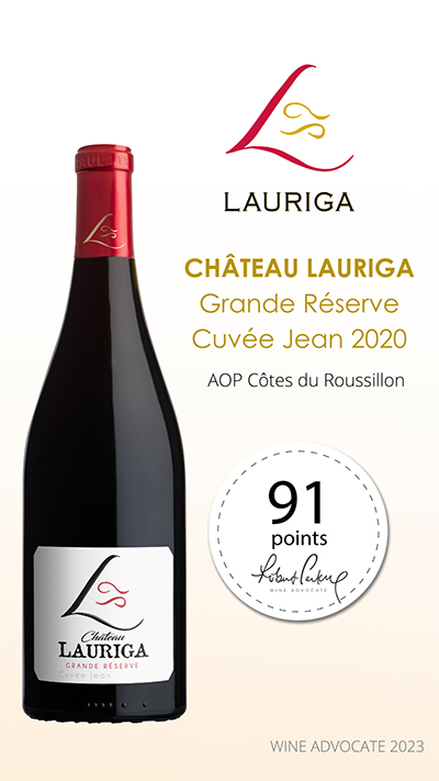 Château-Lauriga-Grande-Réserve-Cuvée-Jean-2020---AOP-Côtes-du-Roussillon---91-points-Wine-Advocate