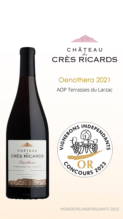 Château-des-Crès-ricards-Oenothera-2021_OR--Vignerons-Indépendants