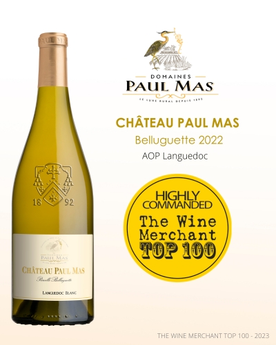Chateau Paul Mas - Belluguette 2022 - AOP Languedoc - The Wine Mercahnt Top 100