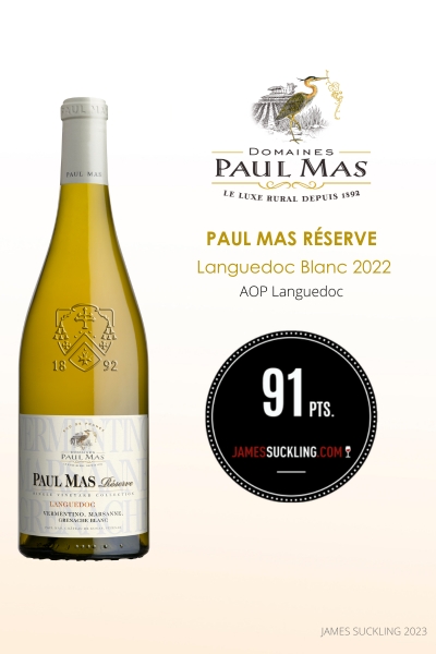 Paul Mas Réserve Languedoc Blanc 2022