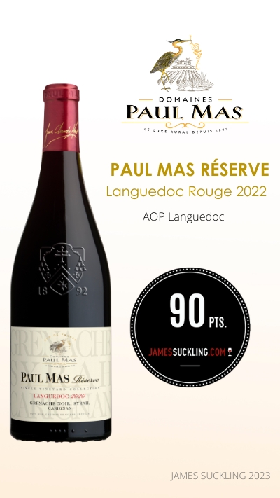 Paul Mas Réserve Languedoc Rouge 2022