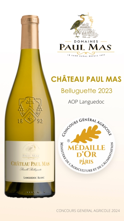 Chateau Paul Mas Belluguette 2023_OR Concours Général Agricole 2024