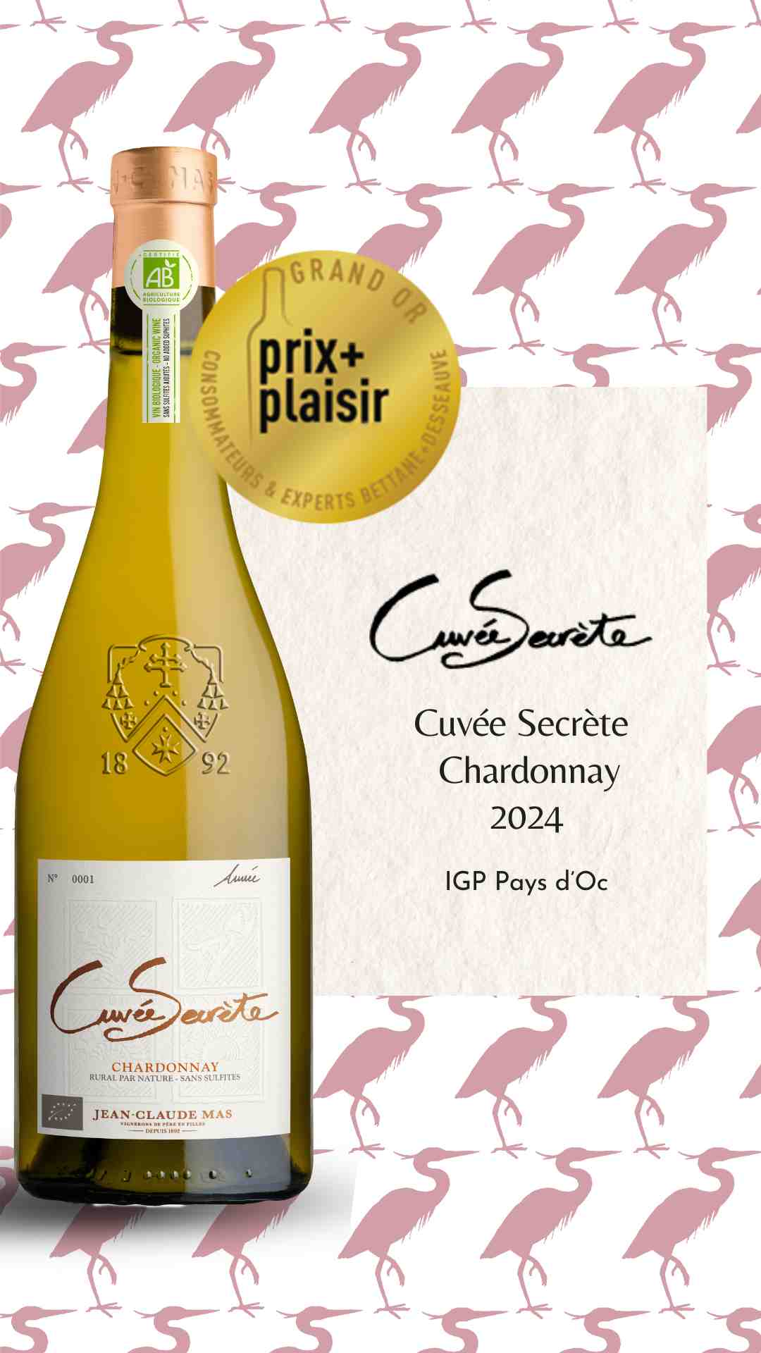 JCM-cuvée secrete- 2024-IGP pays d'oc JCM-cuvée secrete- 2024-IGP pays d'oc