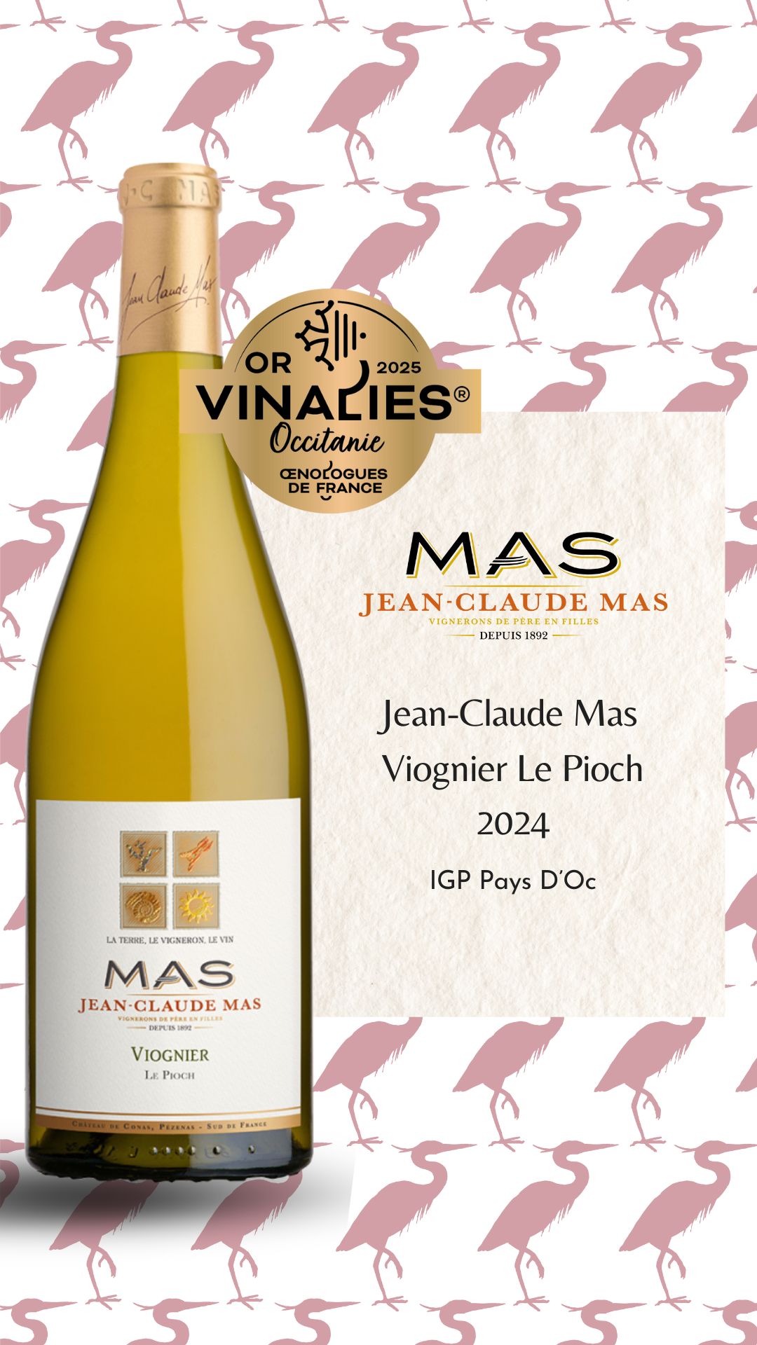 Vinalies  JCM- le pioch-2024-IGP pays d'oc