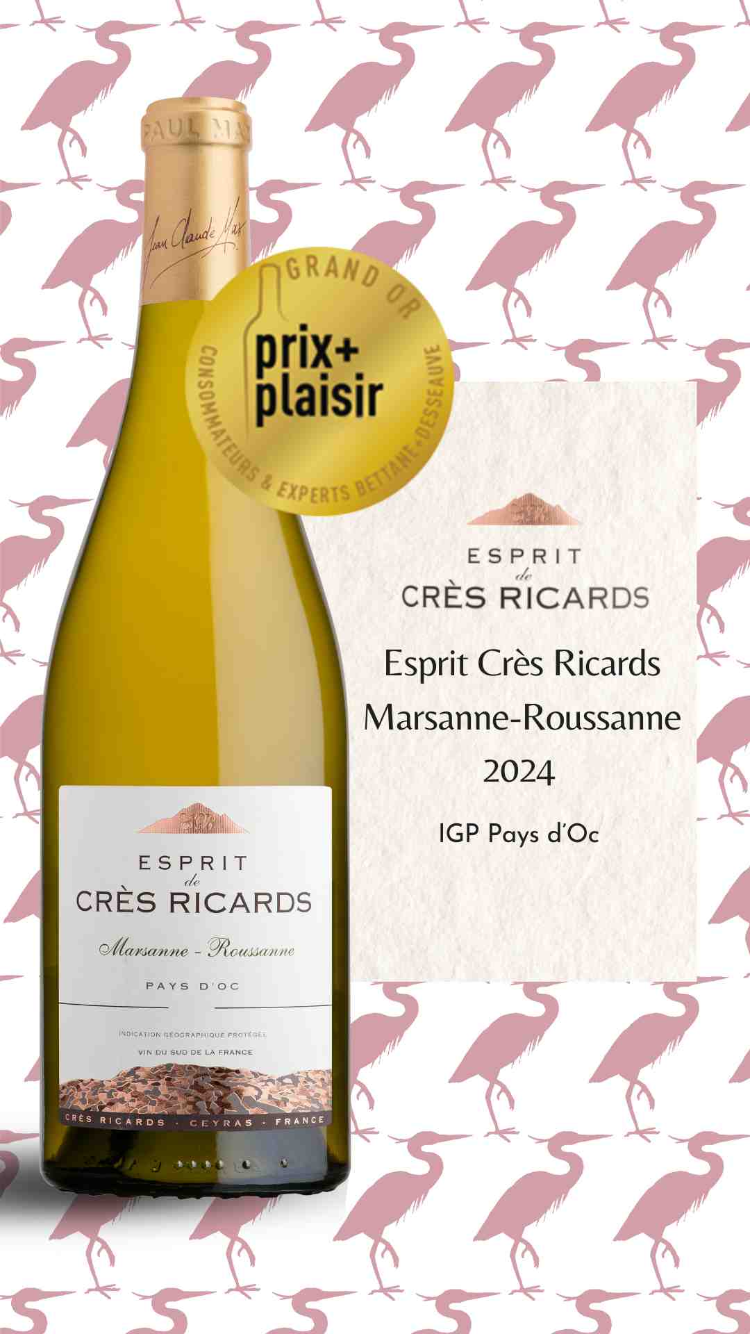cres ricard- esprit - 2024-IGP pays D'oc cres ricard- esprit - 2024-IGP pays D'oc