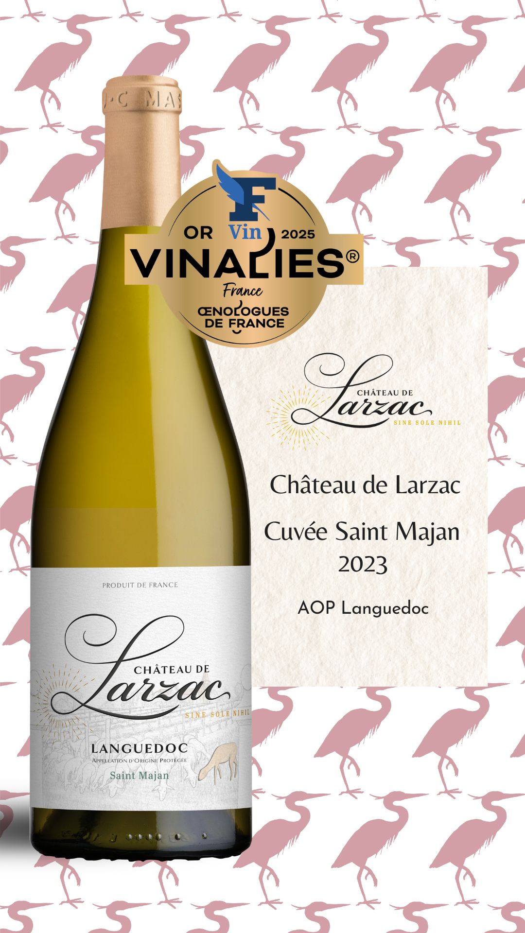  Vinalies France larzac-st majan-2023-AOP languedoc