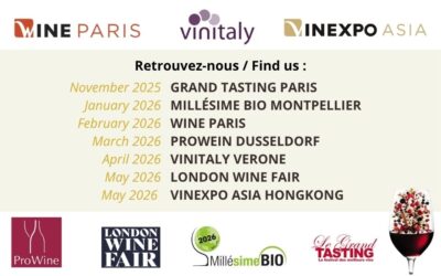 Our Participation in Wine Fairs 2025 & 2026