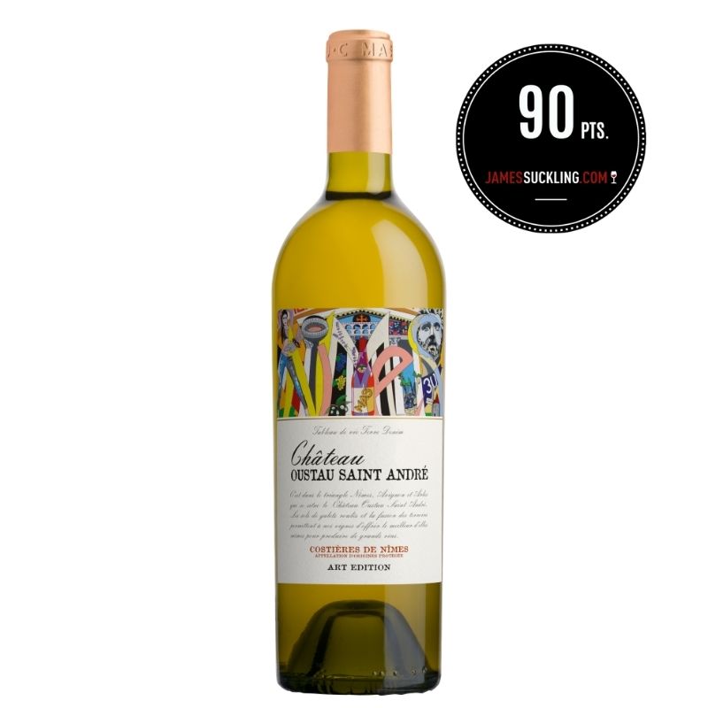 Chateau Oustau Saint Andre Blanc- Art Edition