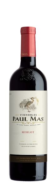 Vignobles Paul Mas Merlot IGP Pays d'Oc Mas-Astélia-Cabernet-Sauvignon