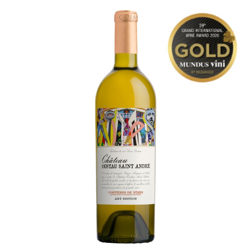 Chateau Oustau Saint Andre Blanc- Art Edition