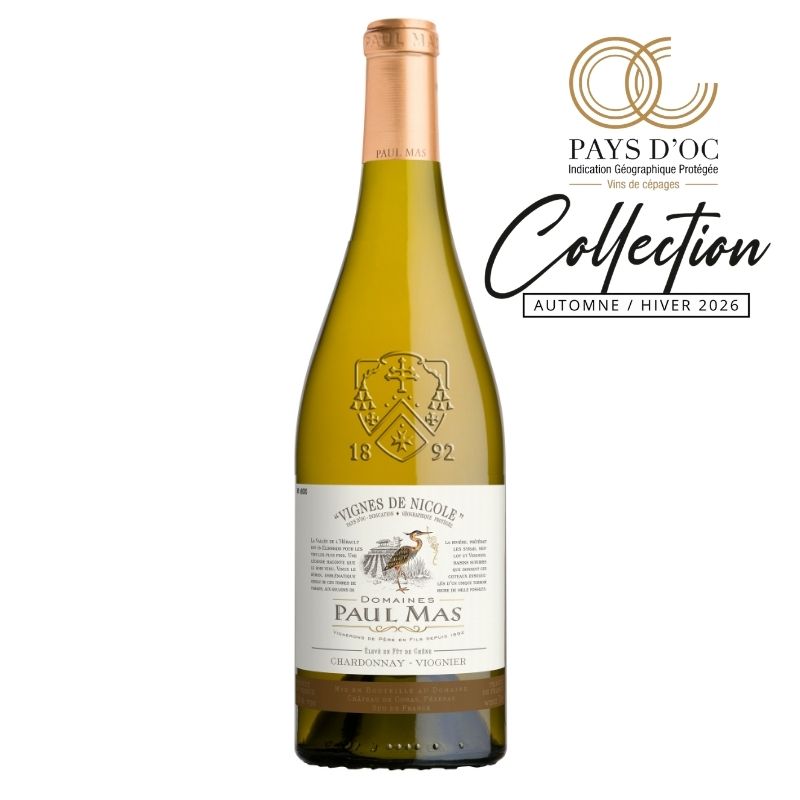 Vignes de Nicole - Chardonnay, Viognier 2025